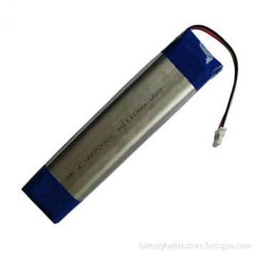 Polymer Li-ion Battery Pack, GSP0931134, 2S1P 7.4V and 3,300mAh